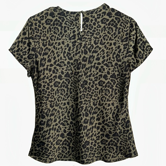 Express Leopard Print Top Small - Picture 4 of 6